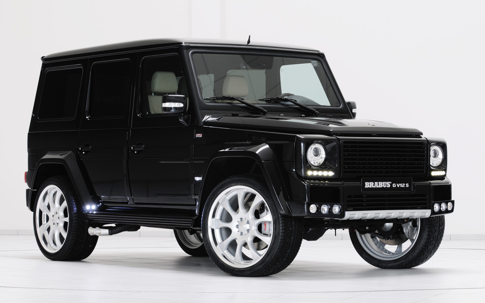 mercedes-benz brabus gv12 black