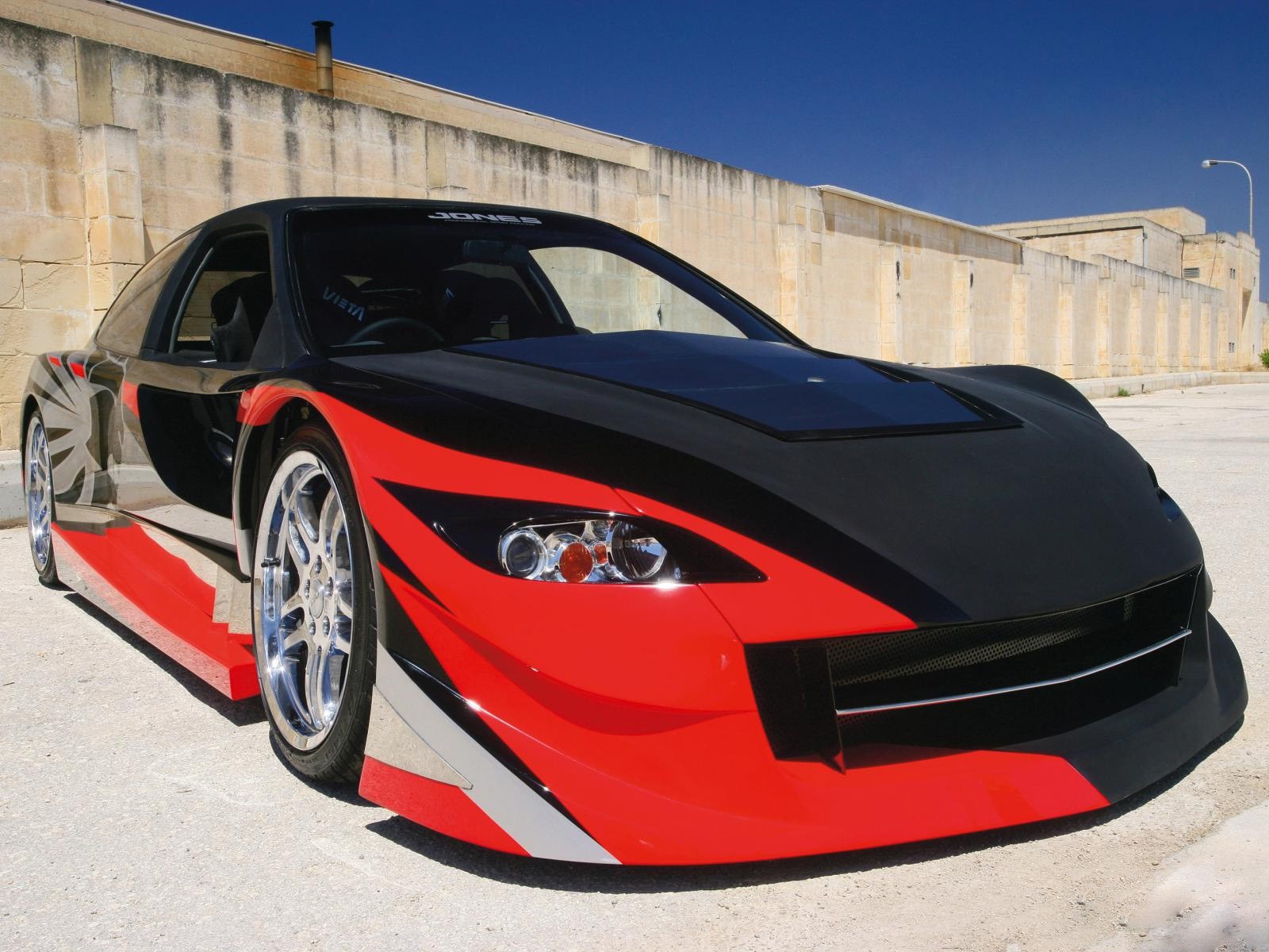 honda s 2000 red black