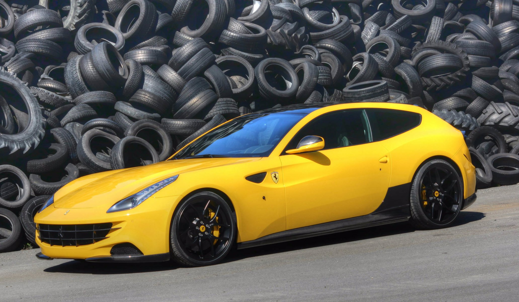 ferrari ff novitec_rosso феррари фф шины