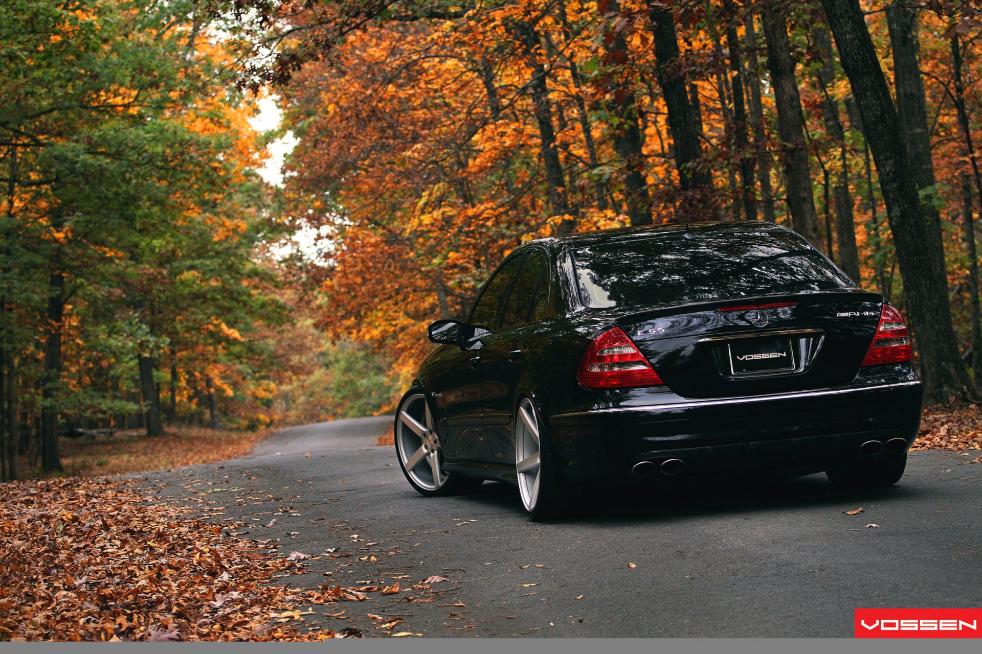 mercedes benz amg e-klasse w211 vossen schwarz