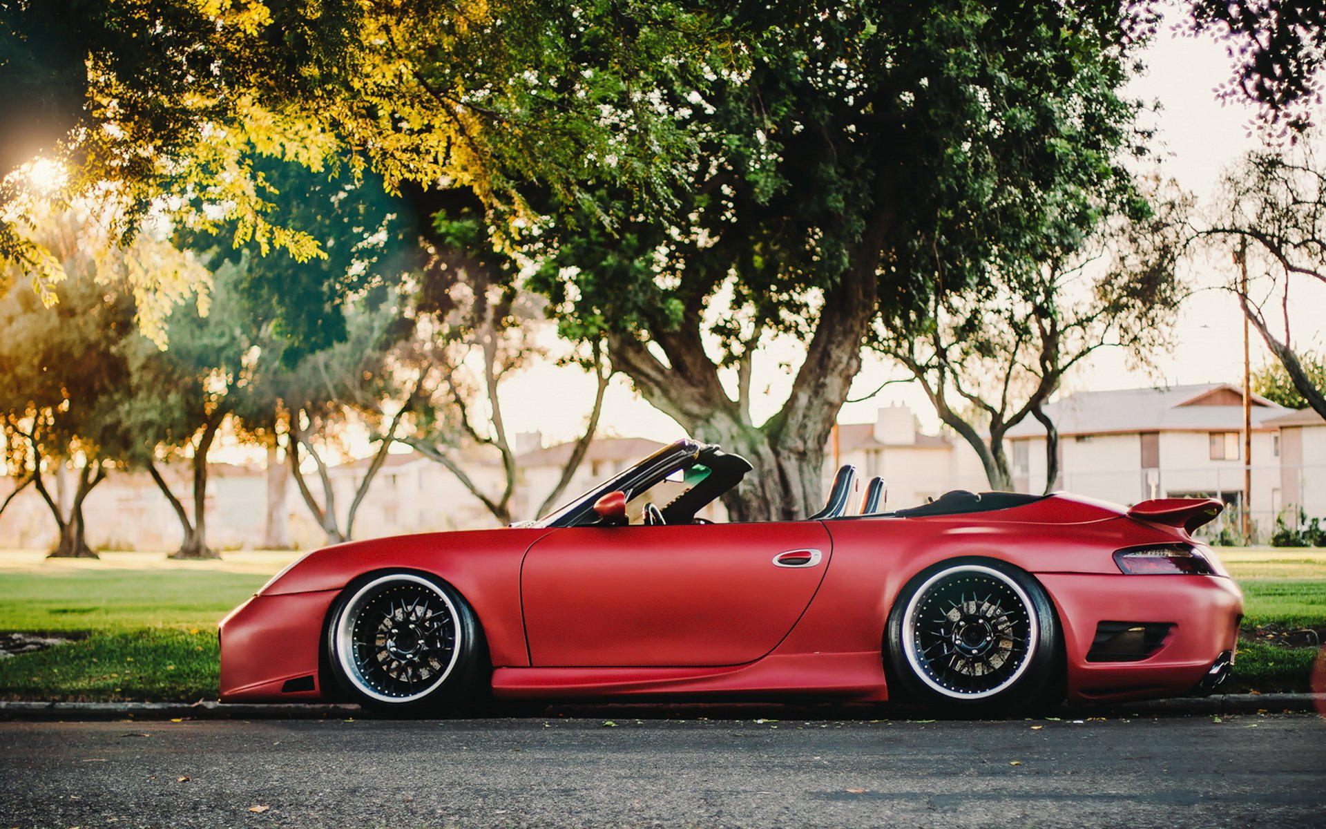 porsche 911 tuning widebody car convertible