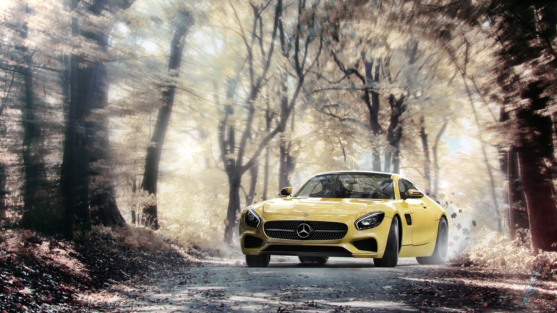 mercedes amg gt schleudern