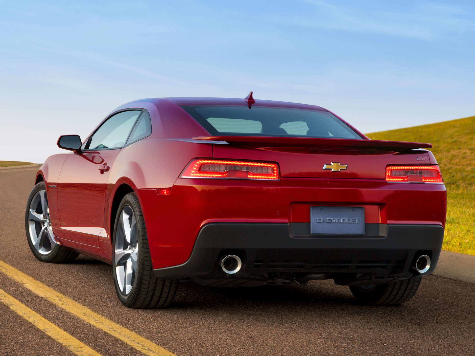 chevrolet camaro ss 2013 rojo coche coche deportivo