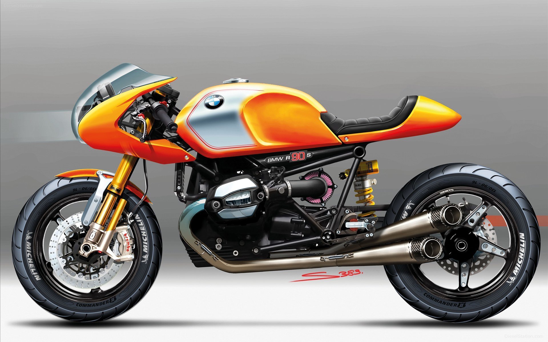 bmw concept ninety 2013 bike