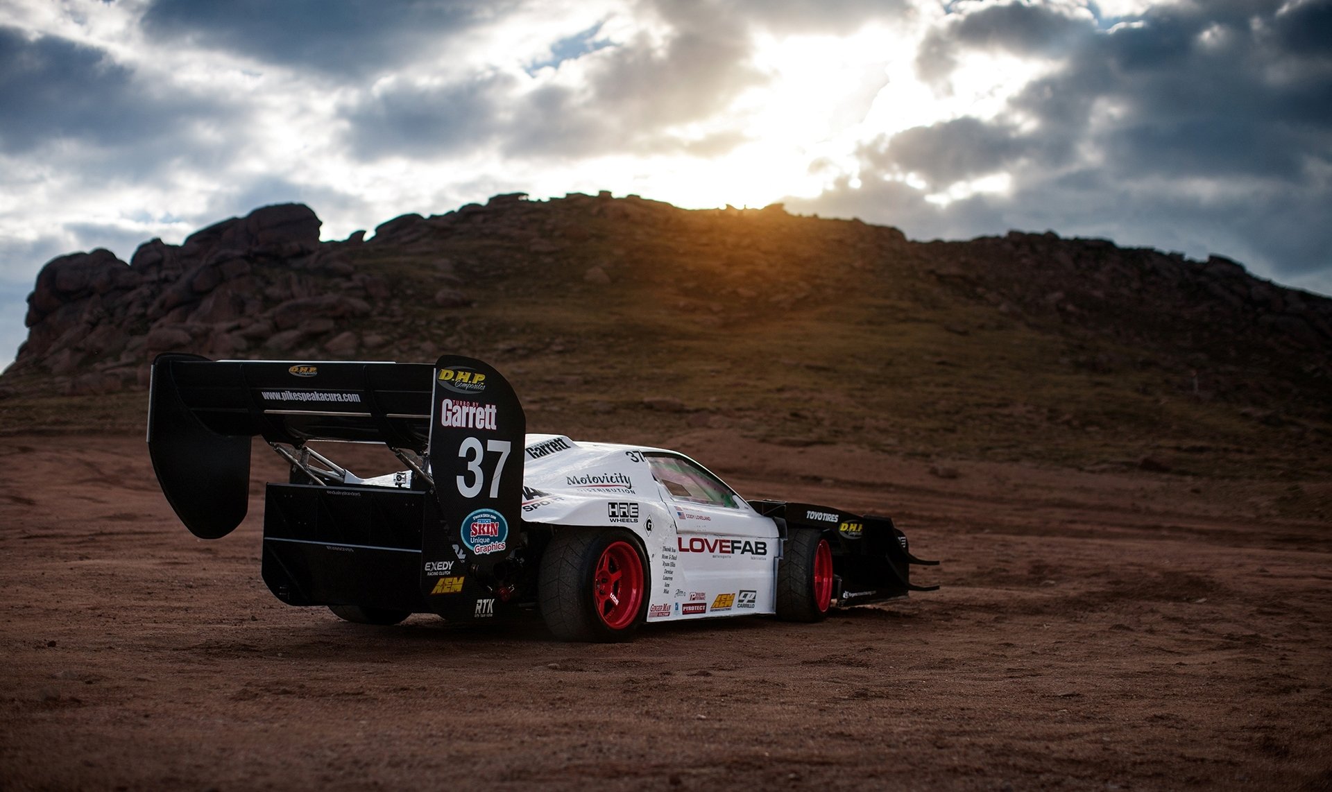 peedhunters auto sonnenuntergang honda nsx supersportwagen rallye