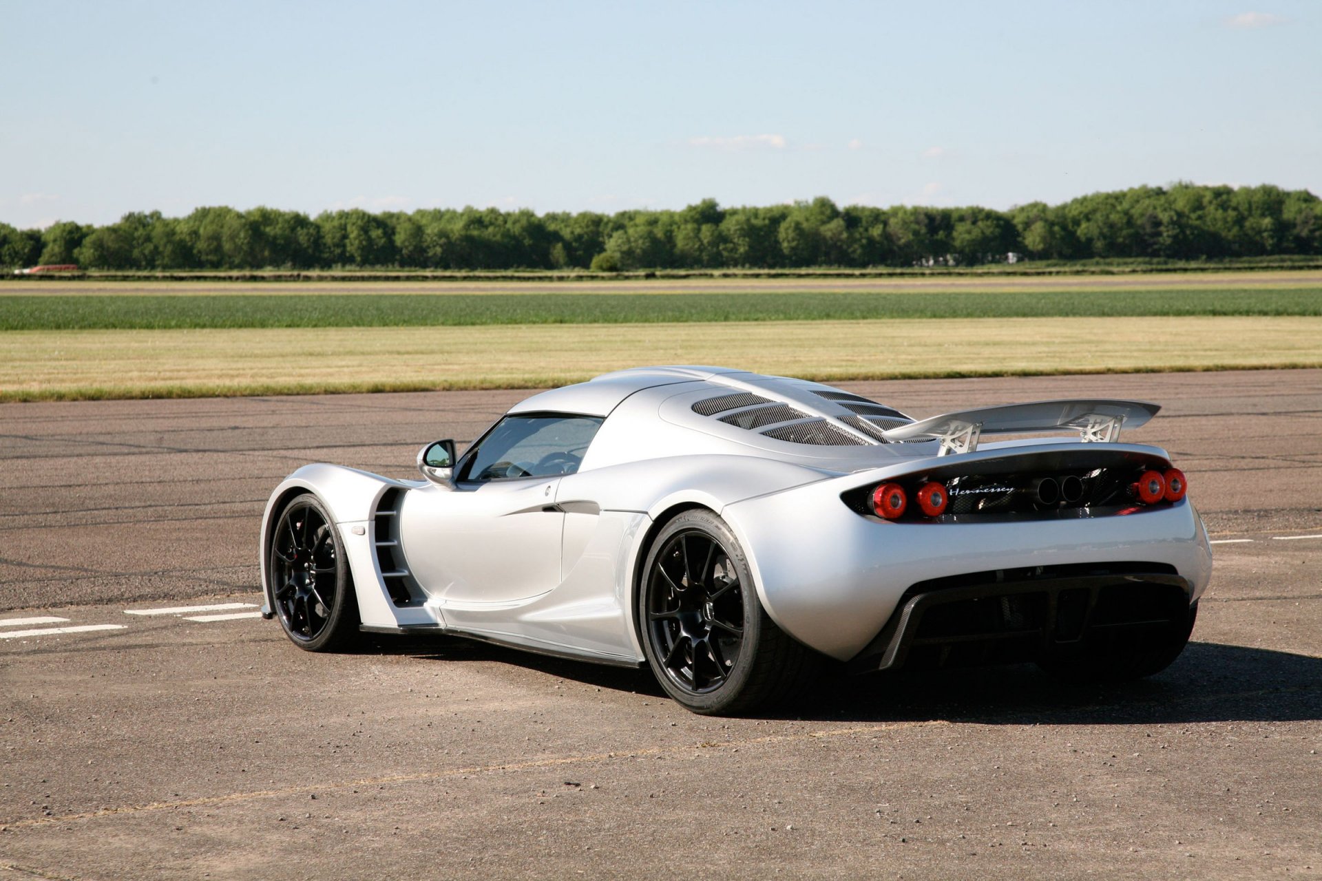 hennessey venom gt voiture arrière voiture ciel jour