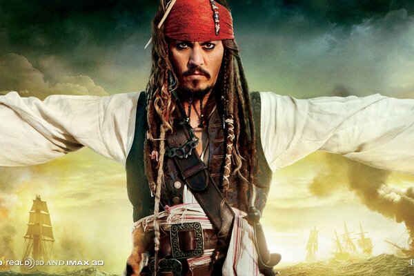 Jack Sparrow. Capitaine Jack Sparrow