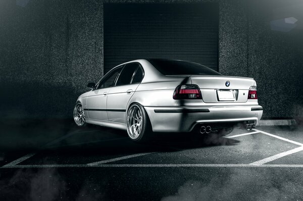 BMW m5 colors silver on the site