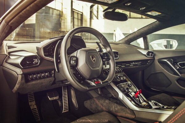 Comfortable and prestigious dashboard