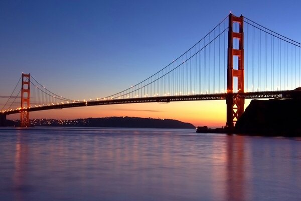 River Bridge in San Francisco