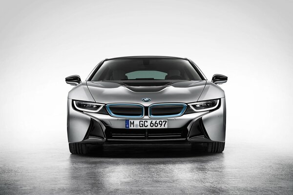 Argento BMW nuova auto