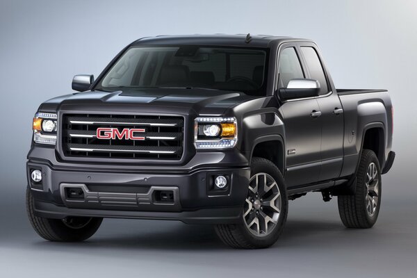 The GMC pickup model is very powerful