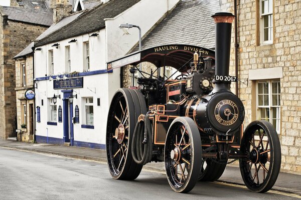 Four-wheeled rarity at home