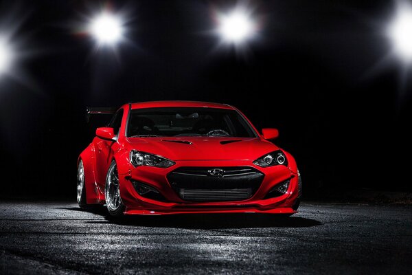 Hyundai 2014 in rosso