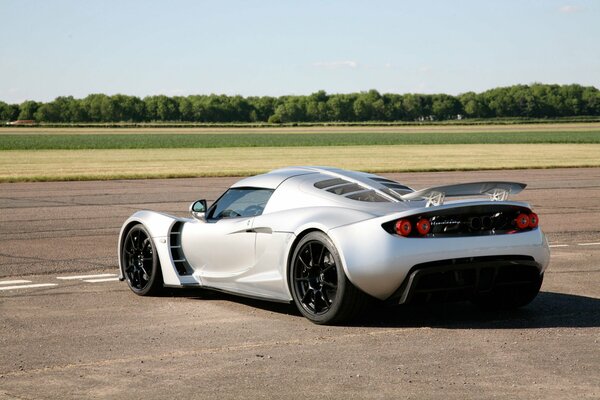 Venom gt on the background of the daytime sky