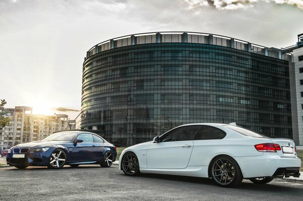 Bmw m3 white and blue victory colors
