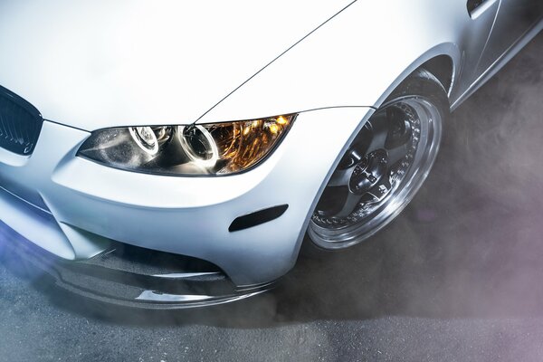 BMW m3 front fender and headlight