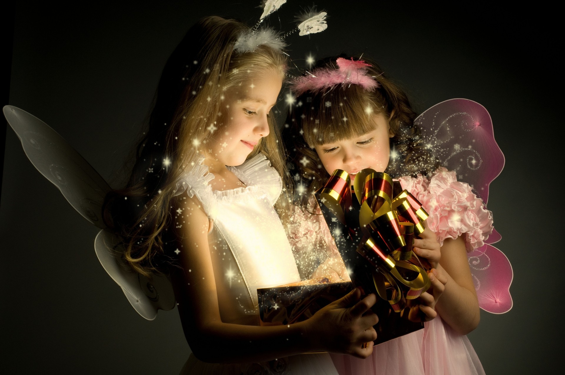 magia regalo maravilla chica