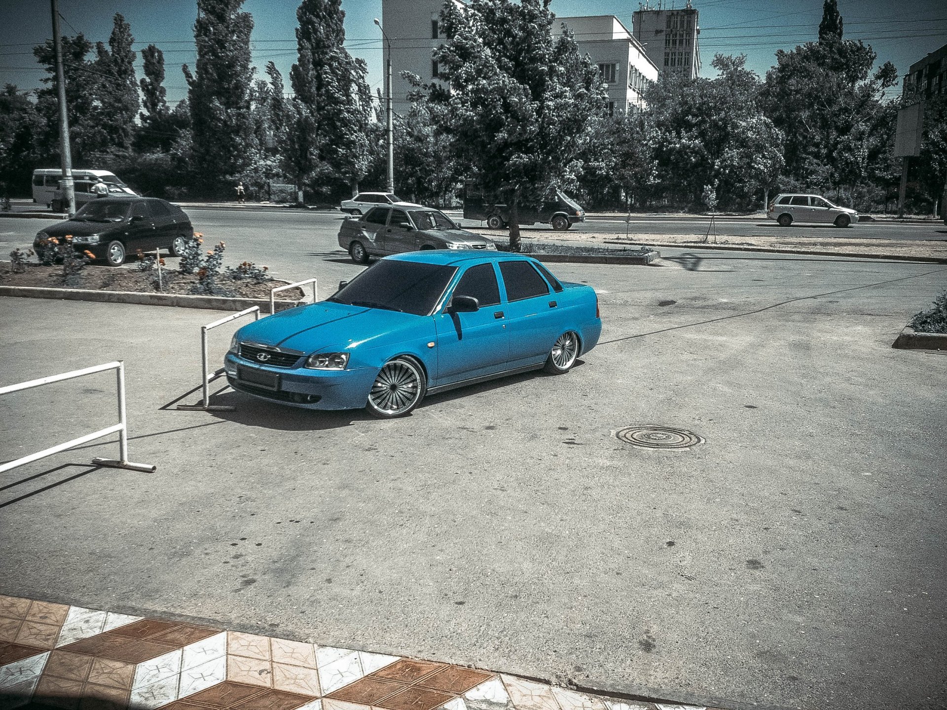 lada priora vaz priora posición