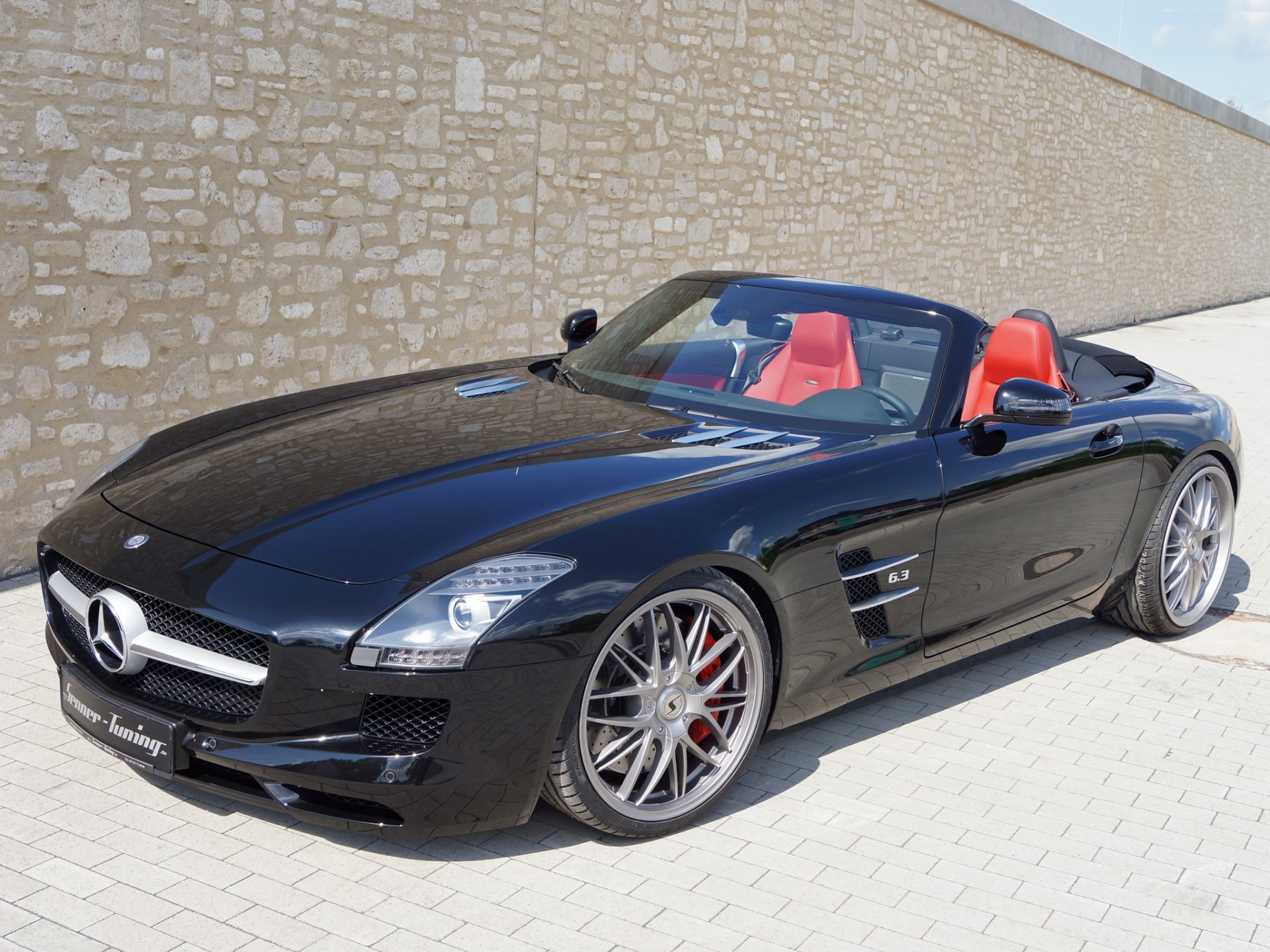enner tuning mercedes-benz sls amg roadster vehicles front