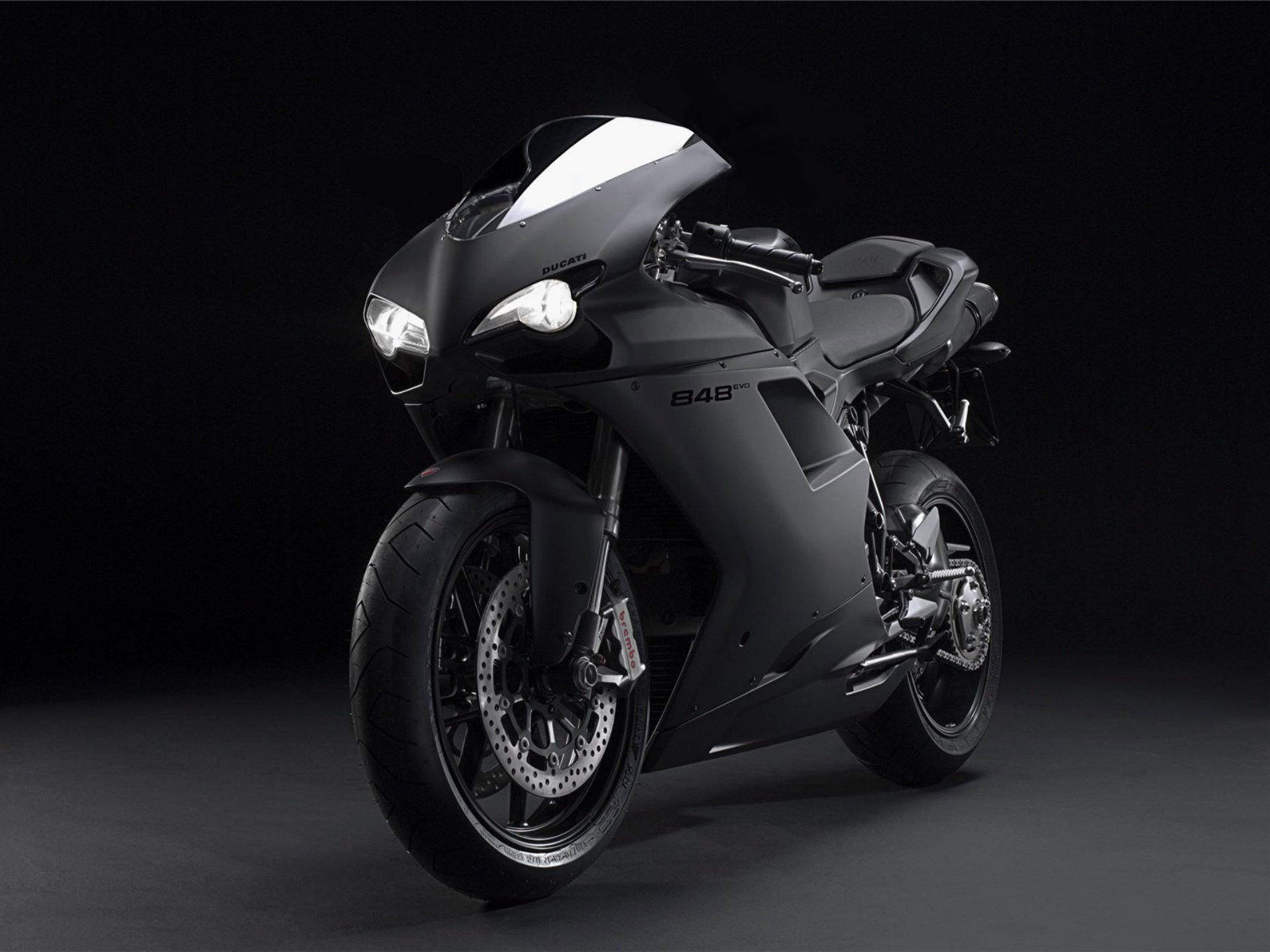 ducati 848 evo czarny