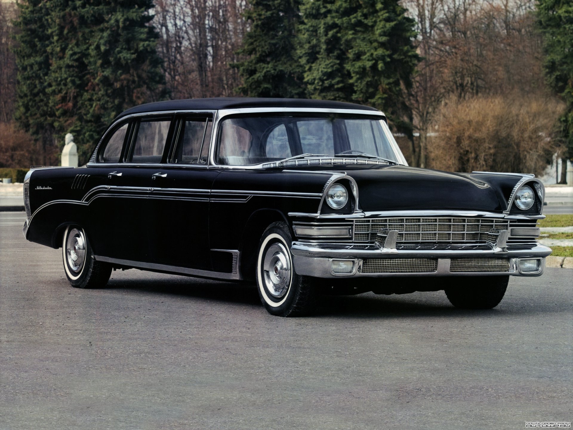 zil 111 soviétique voiture limousine rétro