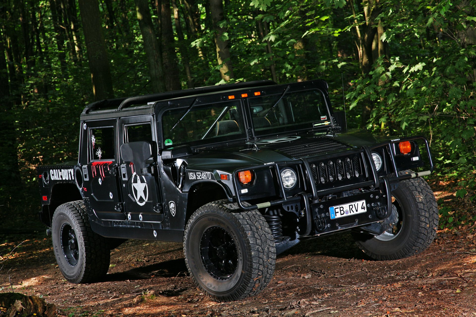 hummer h1 schwarz