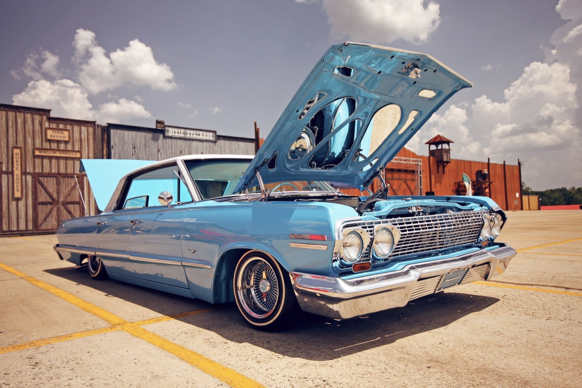 chevrolet impala chevrolet lowrider stil usa motorhaube tag