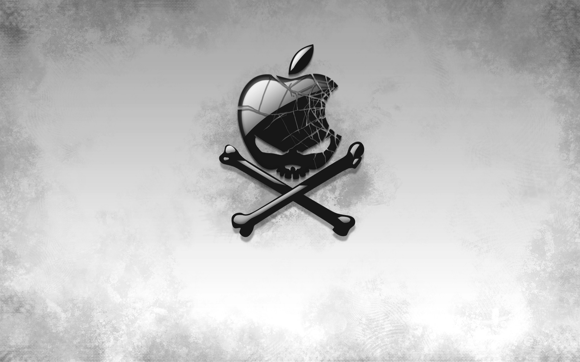 apple piracy skull jolly roger