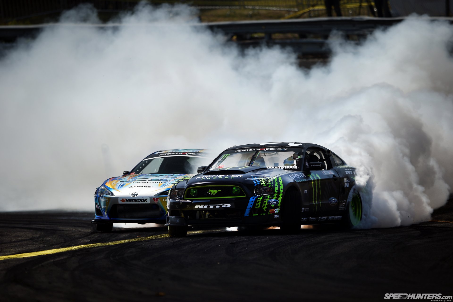 formuła drift vaughn gittin jr. ford mustang rtr ken gushi gt86