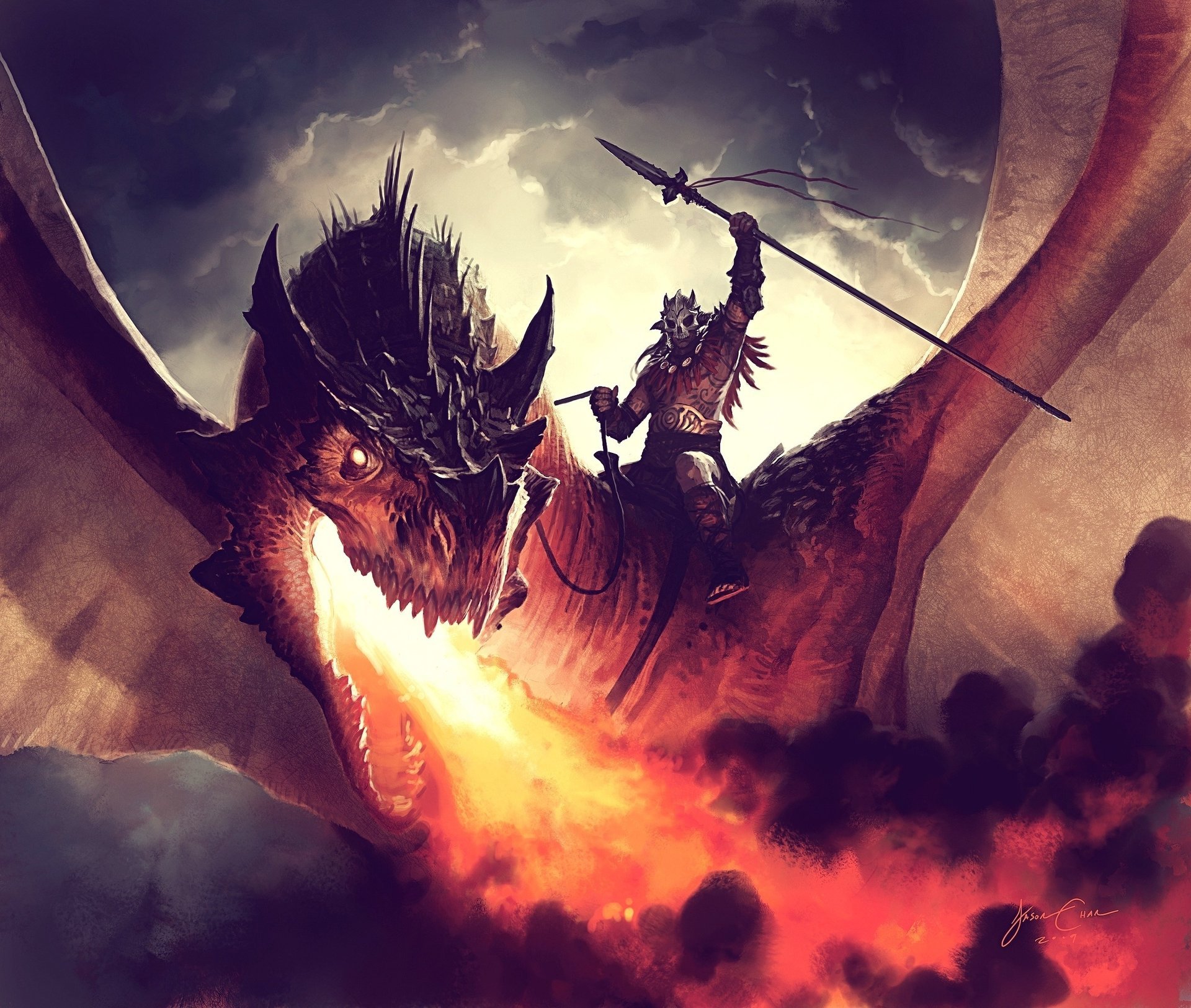 dragon jason chan fire rider