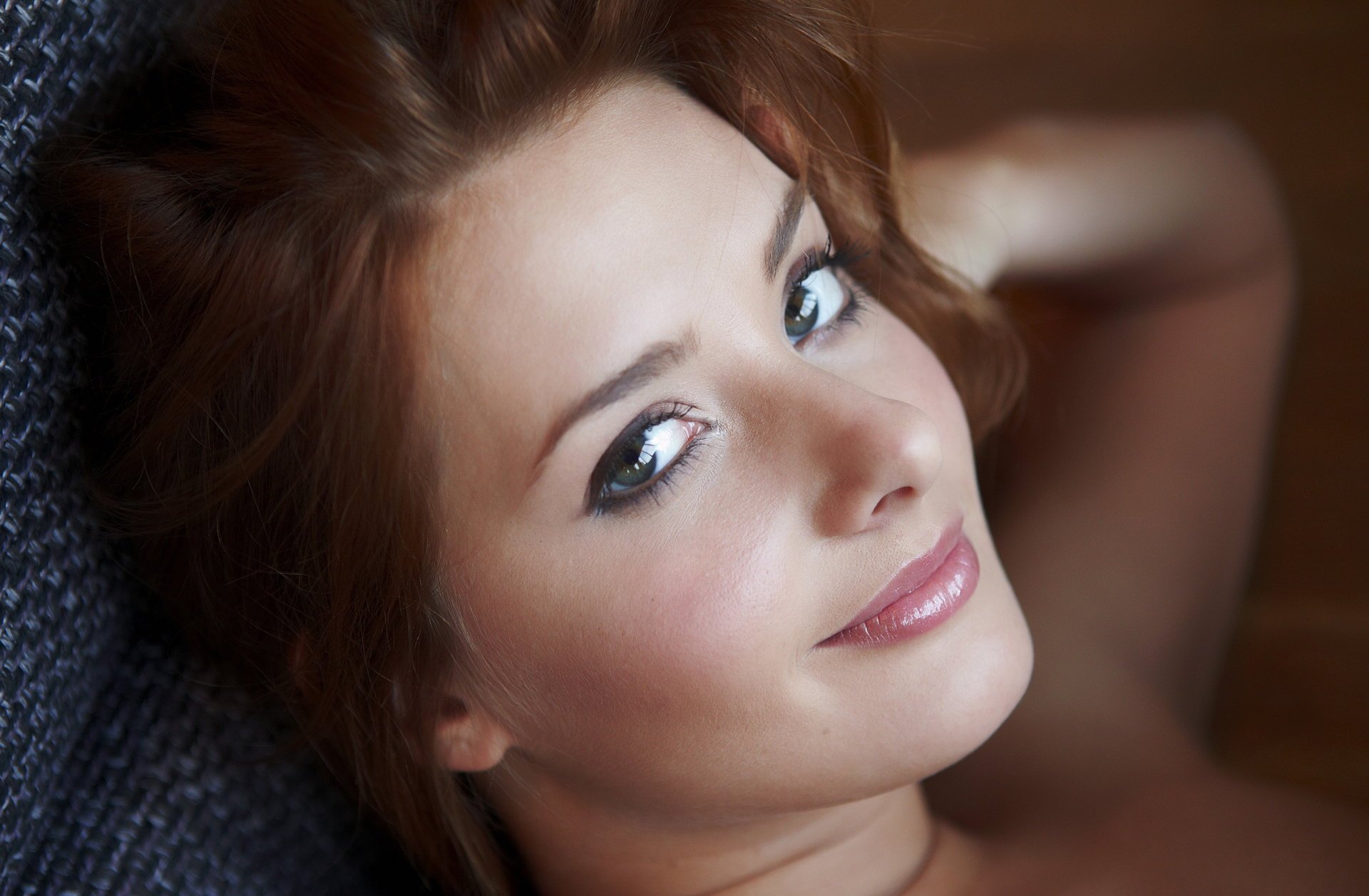 chica mirada retrato