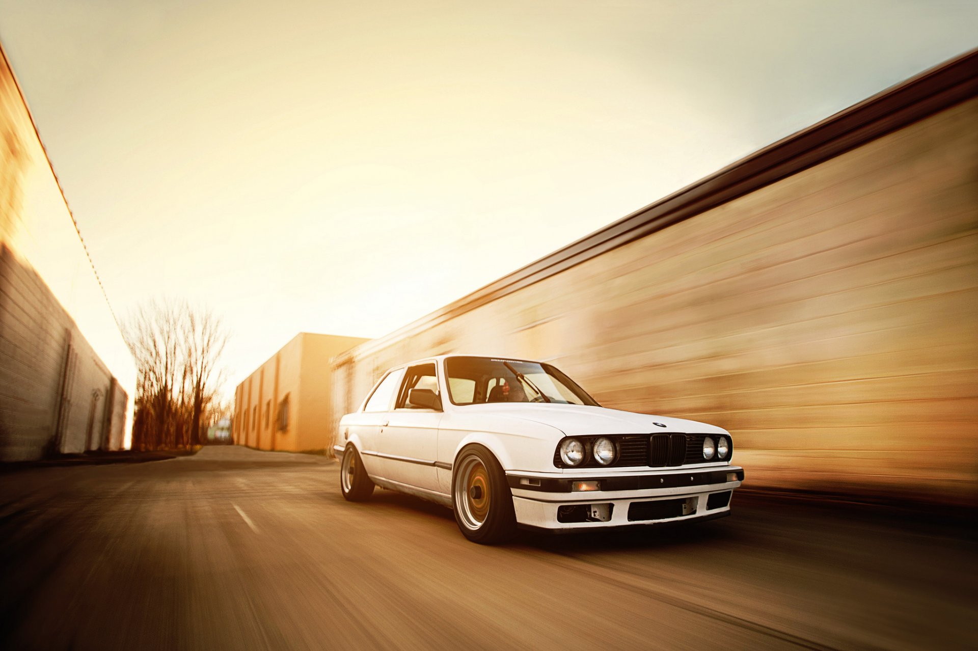bmw e30 m3 tuning bmw blanc bbs vitesse