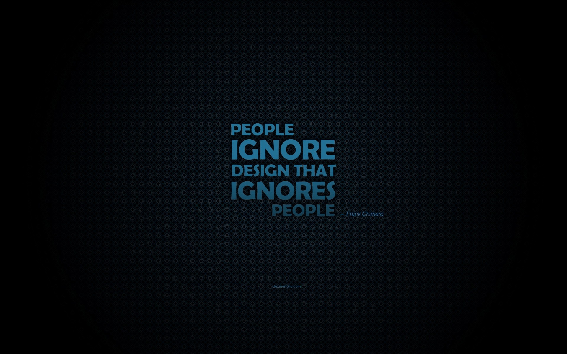 design people ignore designe frank chimero