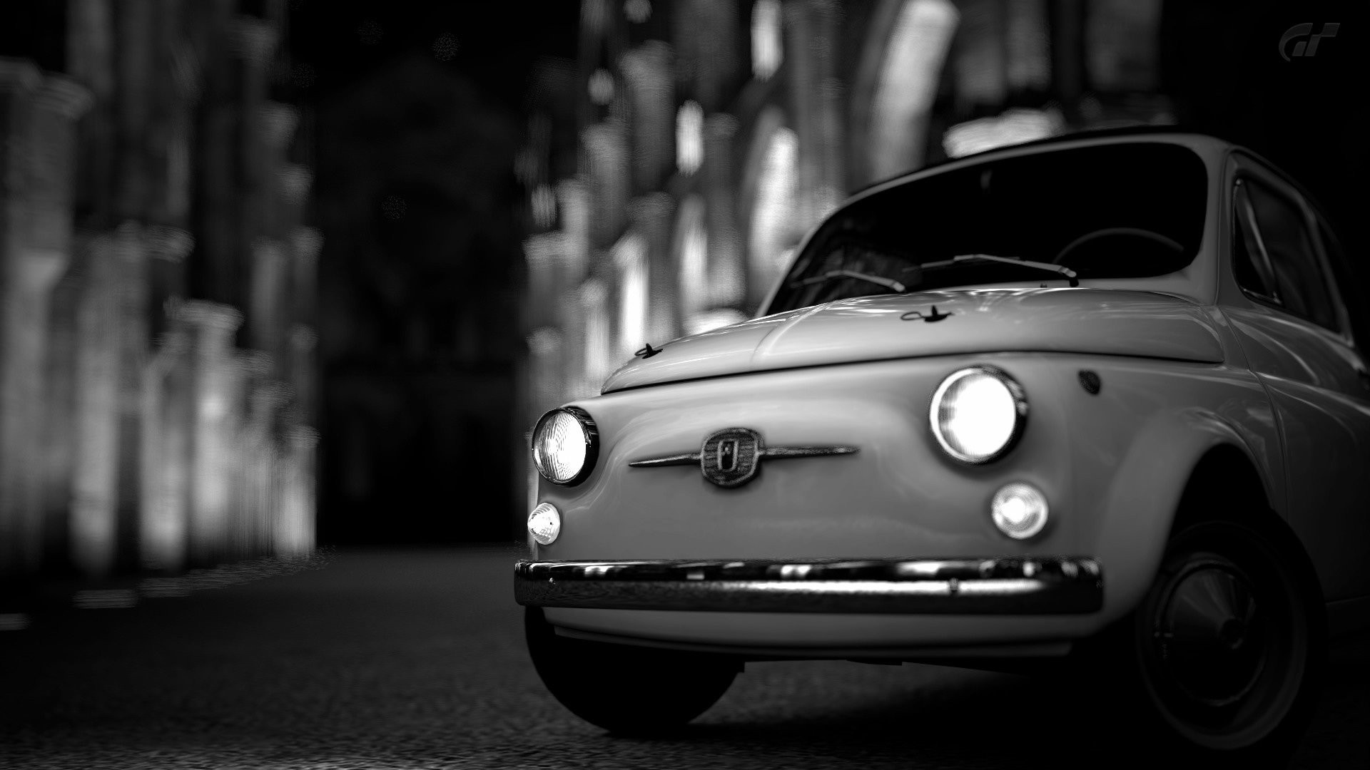 fiat 500 фиат ретро машина gran turismo