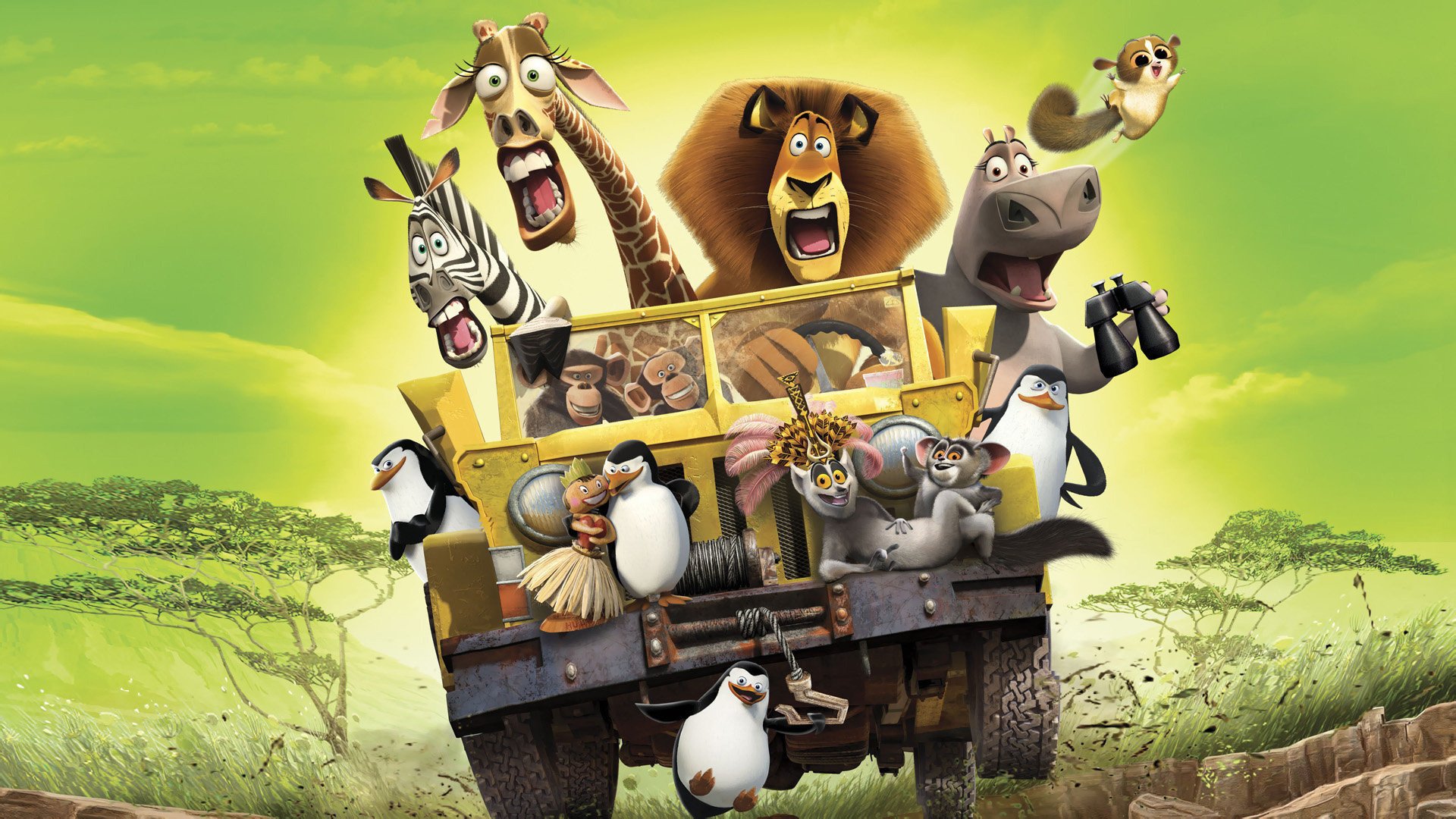 madagascar madagascar savannah cartoon mood