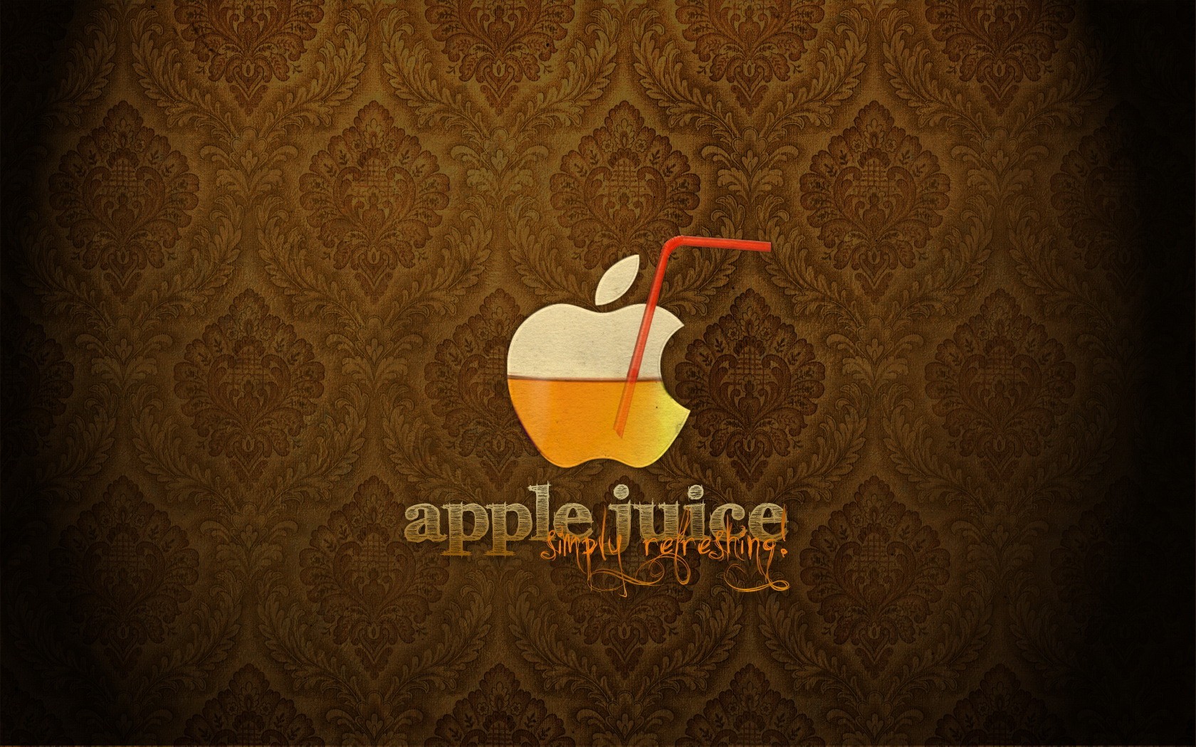apple juice logo tube