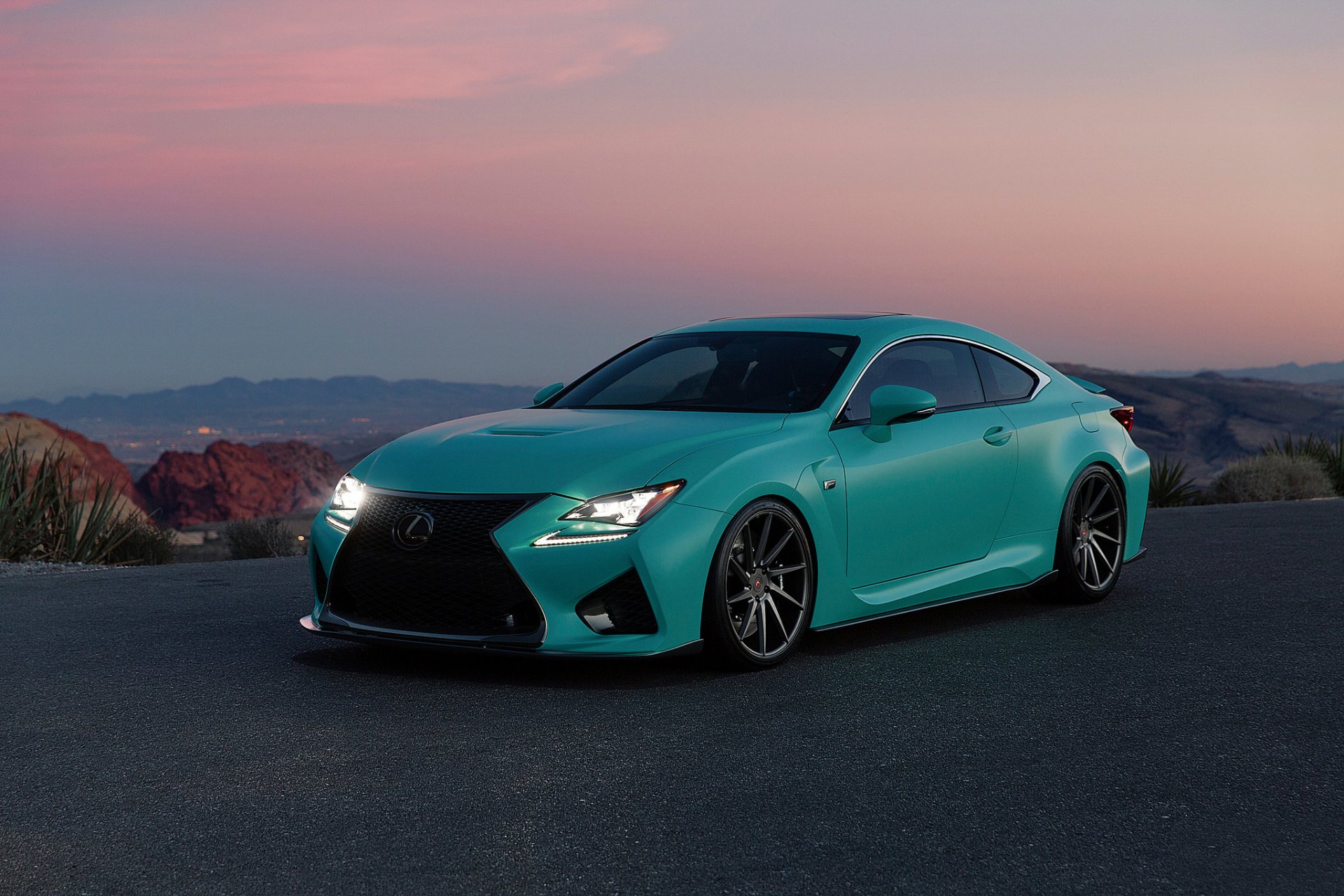lexus rc strada vista
