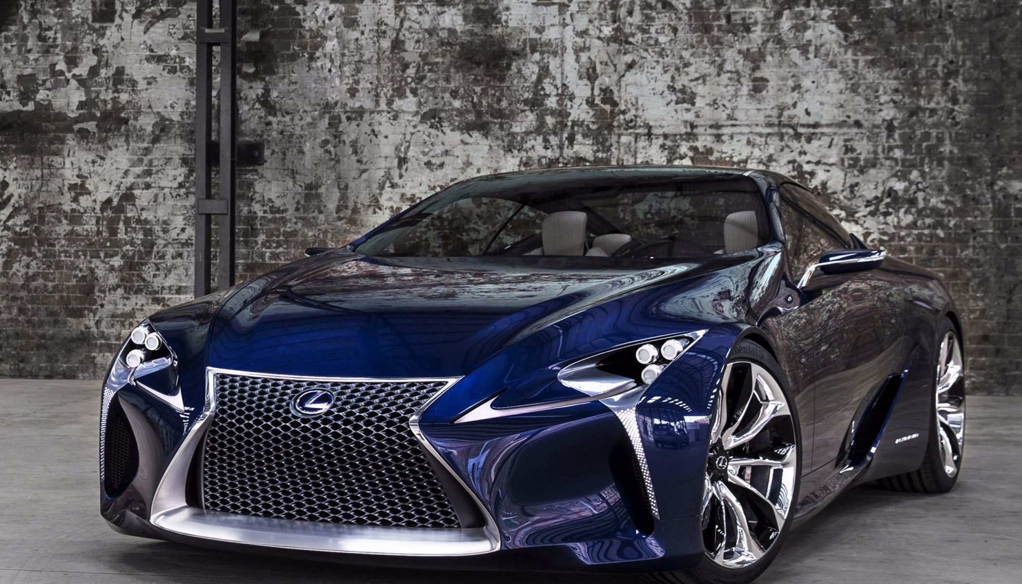 lexus lf-lc bleu concept lexus lf-lcv