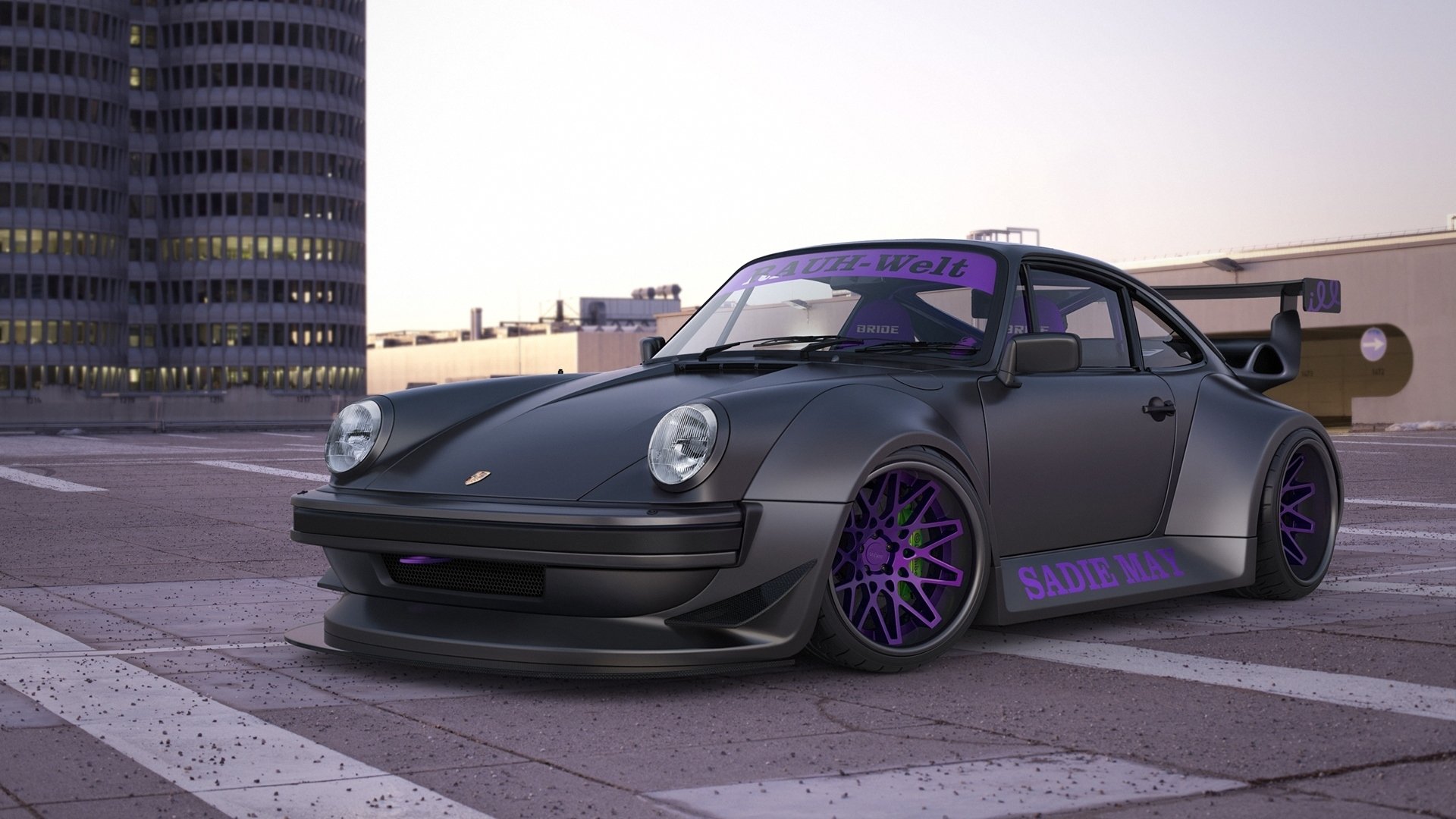 porsche 911 turbo schwarz auto auto porsche auto straße gebäude