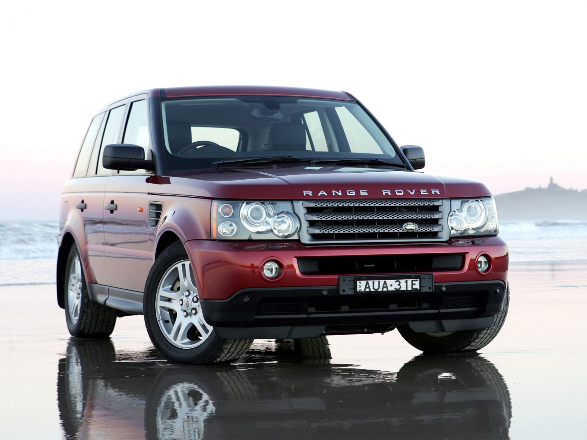 land rover range rover sport land rover range rover jeep avant réflexion