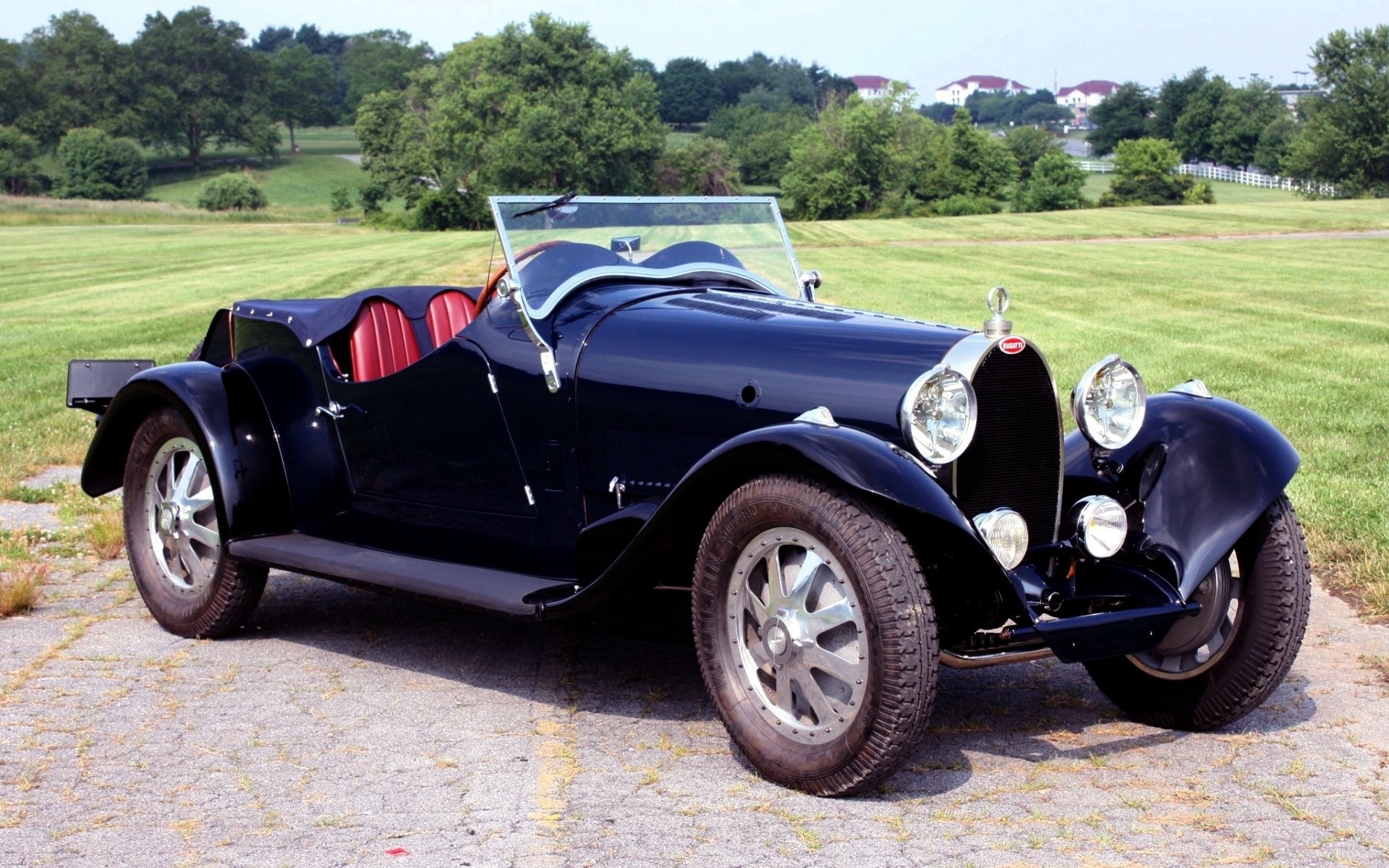 bugatti wpisz 43 sport cztery osobowa 1930 bugatti retro przód