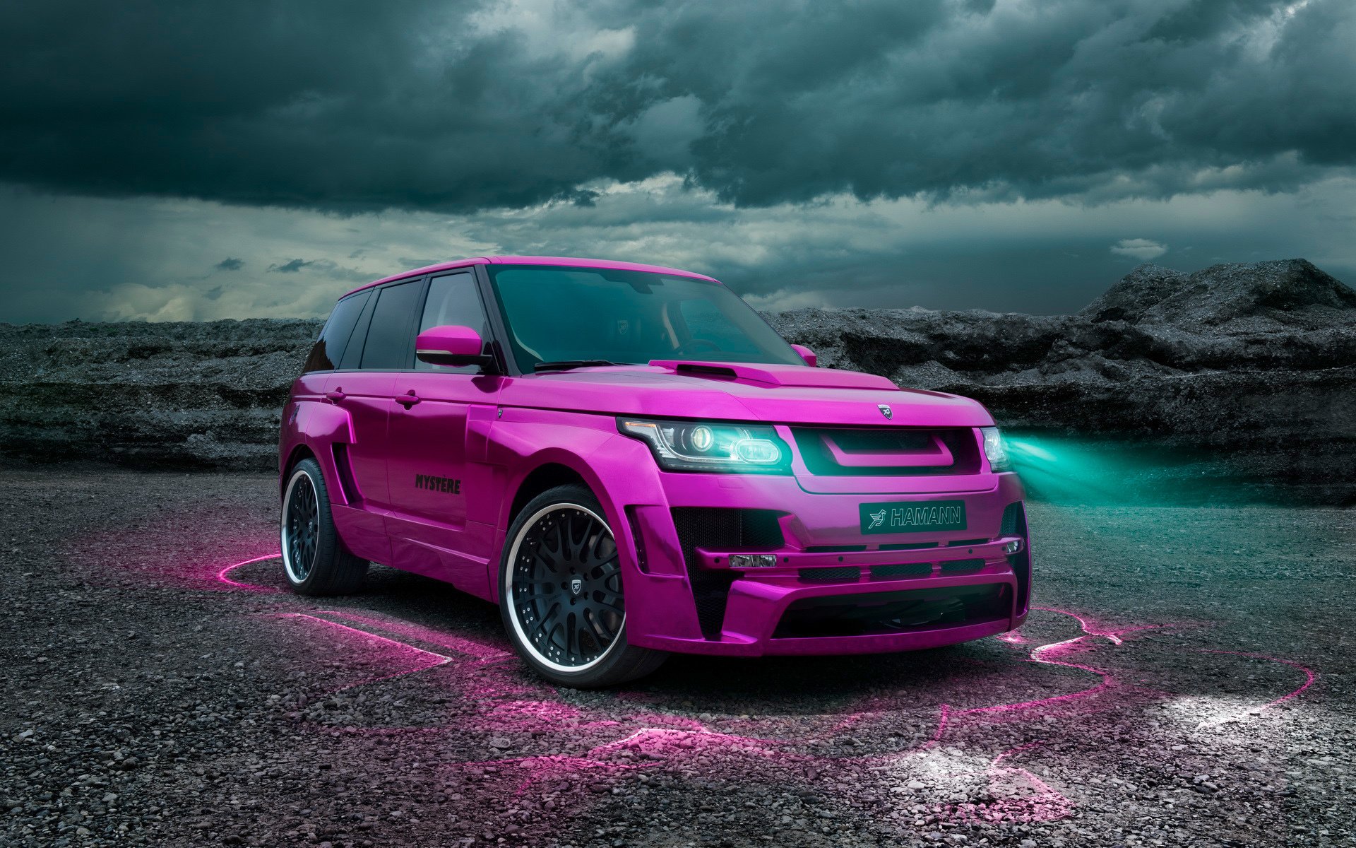 hamann range rover vogue auto xenon tuning