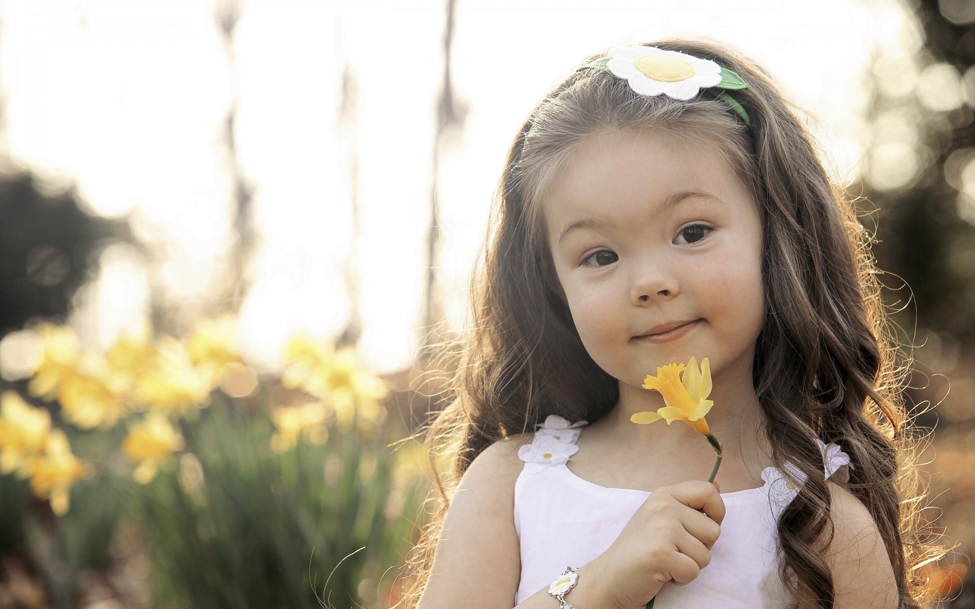 mood flower beauty portrait girl