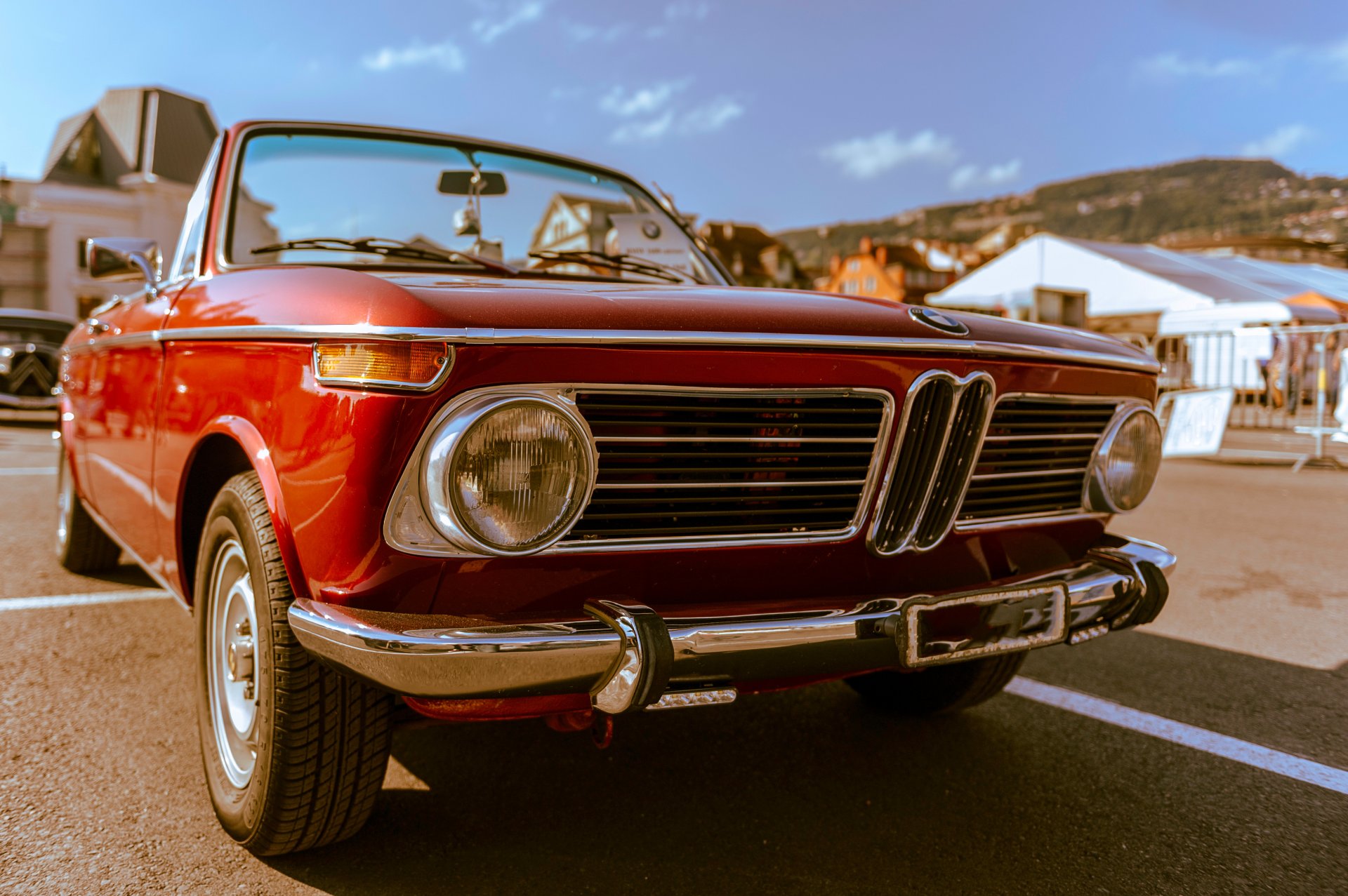 auto bmw sonne