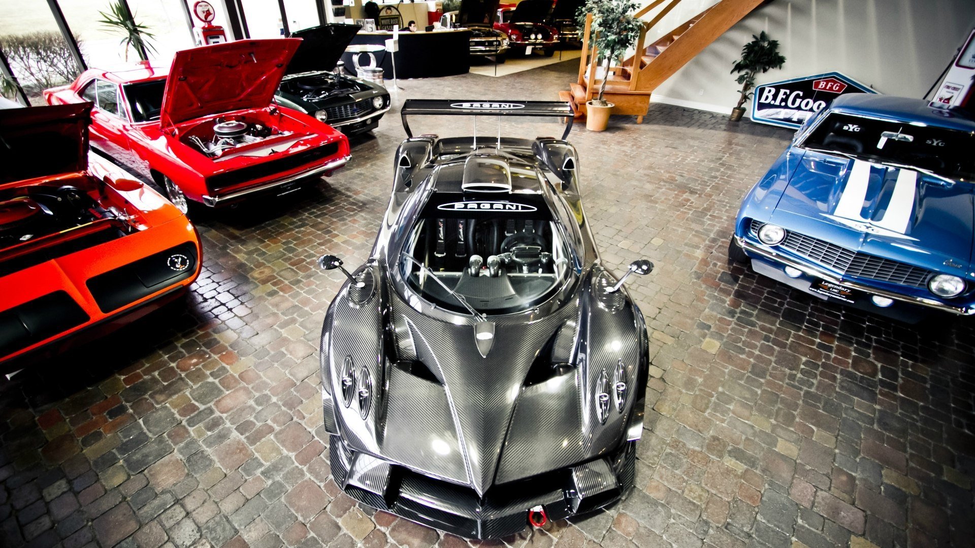 pagani zonda r garaje salón colección