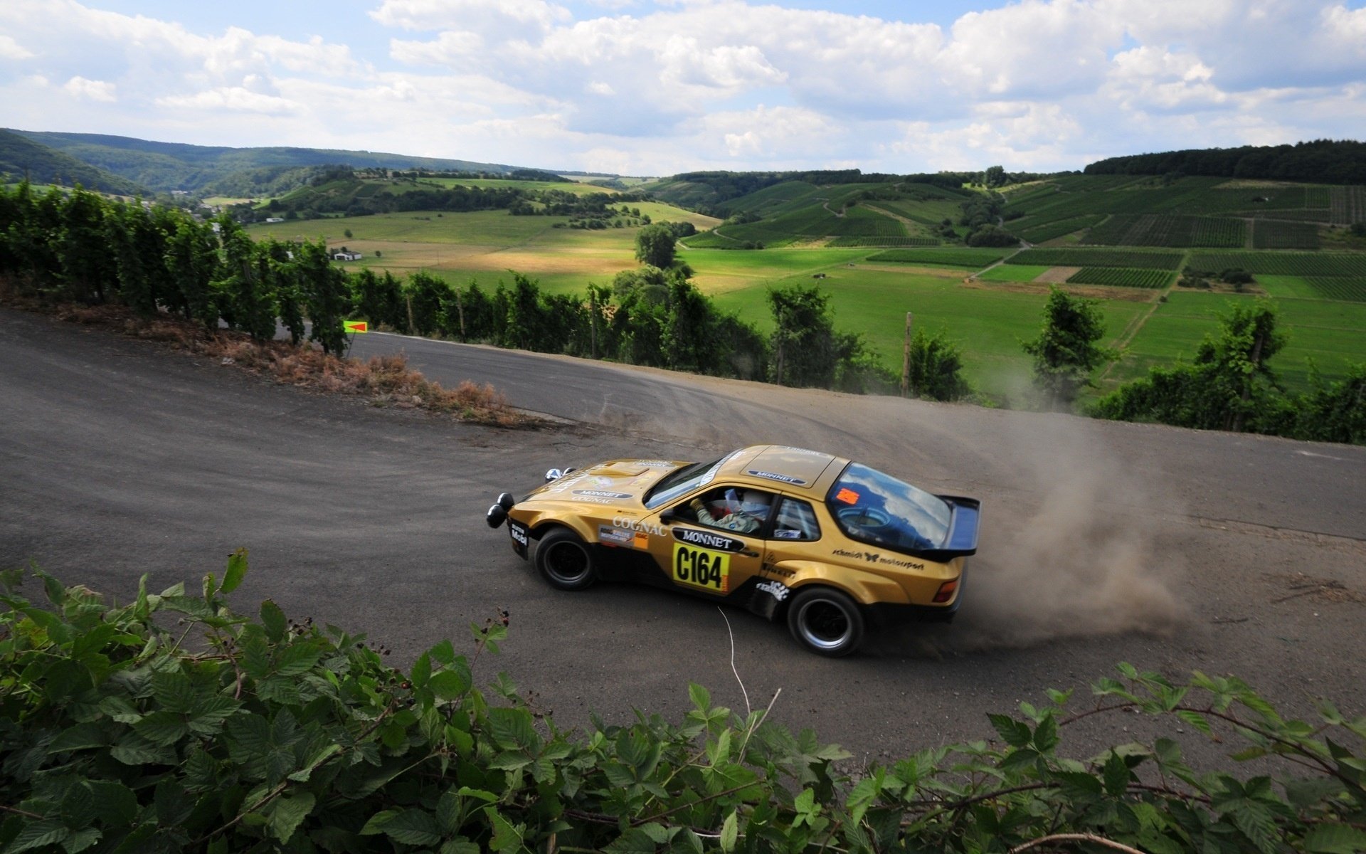 porsche 944 drift природа спорт rally