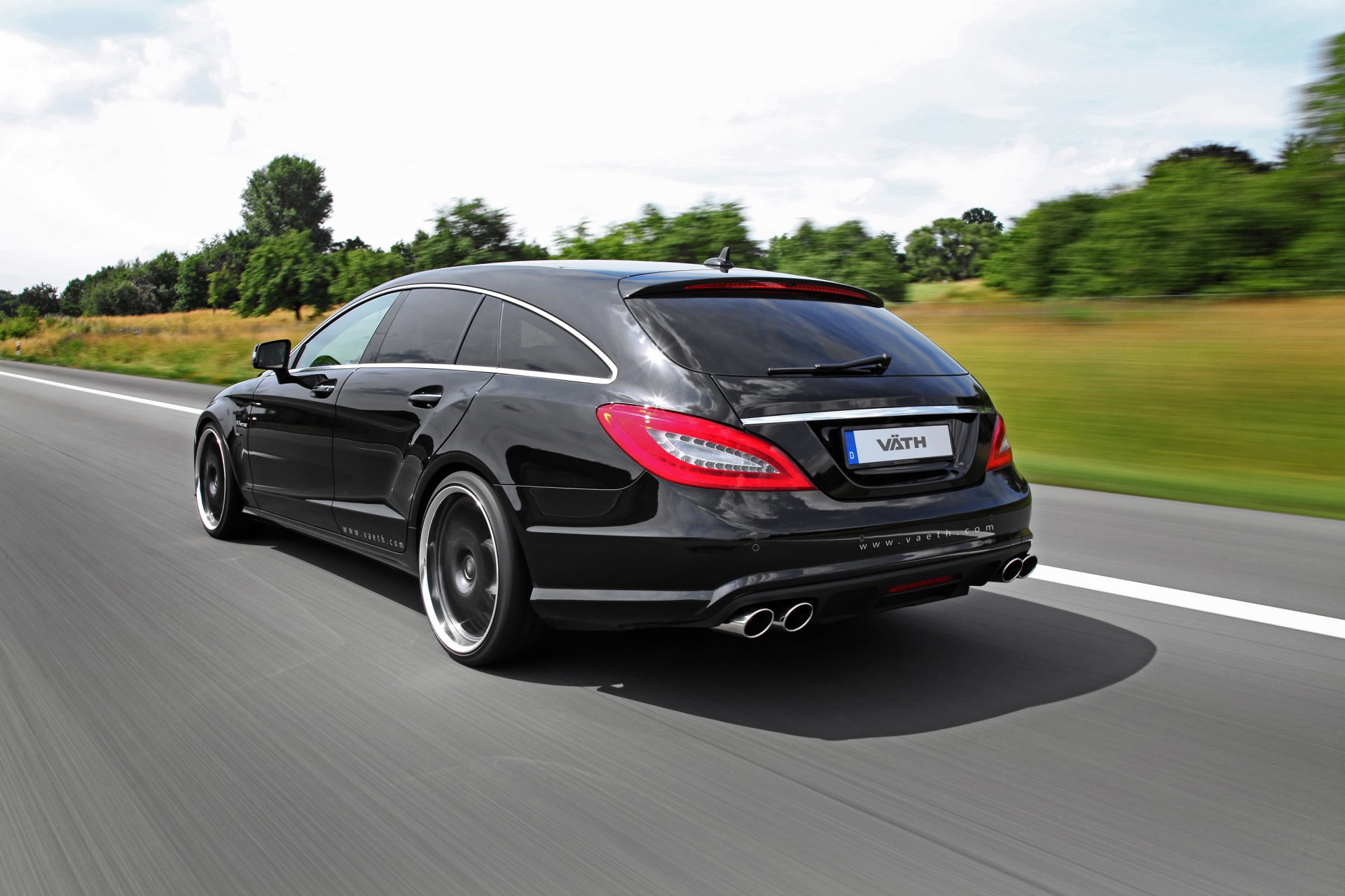 mercedes cls63 amg vath shooting brake