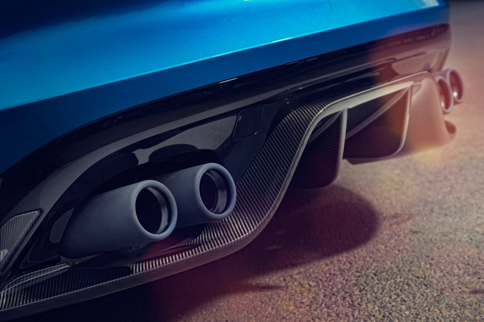 jaguar progetto 7 concetto auto coda tubi scarico