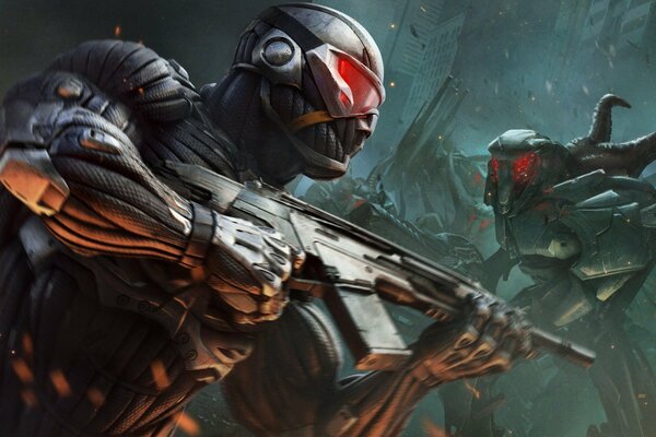 Spiel Krise mit Waffen und Feinden